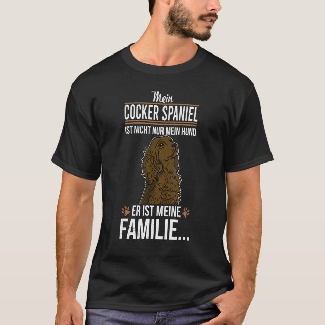 Camiseta Ganaderos de perros de Cocker Spaniel dicen 11 (Anverso)