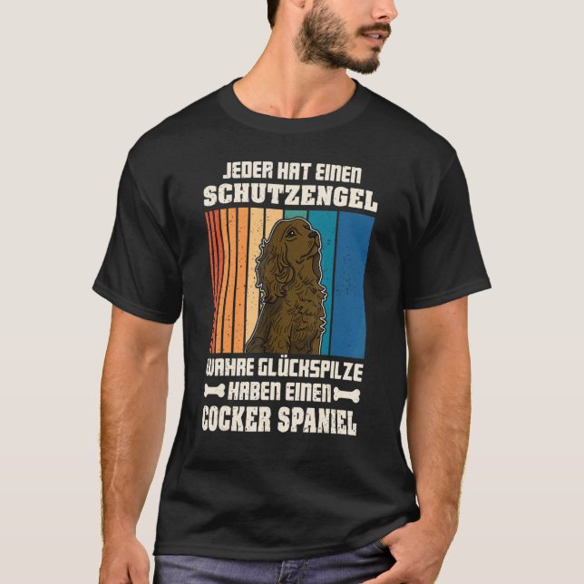 Camiseta Ganaderos de perros de Cocker Spaniel dicen 20 (Anverso)