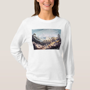 Camiseta Ganaderos nepaleses en el Himalaya, 1826