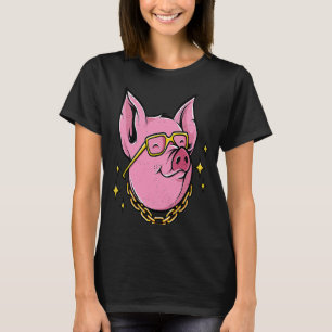 Camiseta Ganado animal ganadero de cerdo