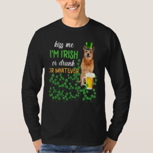 Camiseta Ganado Australiano Me Besa Soy Irlandés O Borracho