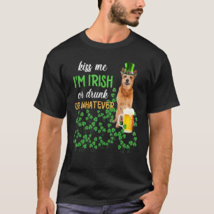 Camiseta Ganado Australiano Me Besa Soy Irlandés O Borracho