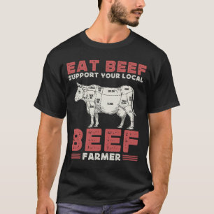 Camiseta Ganado bovino Agricultura Ganadero