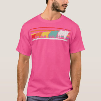 Camiseta Ganado bovino de la región montañosa Granjero de E
