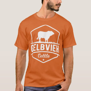 Camiseta Ganado bovino Gelbvieh