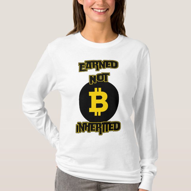 Camiseta Ganado Crypto Grit Bitcoin Edition (Anverso)