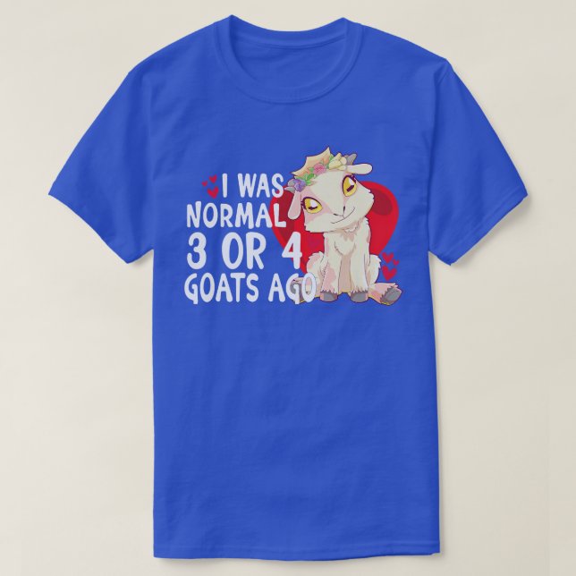 Camiseta Ganado de ganadería de cabra divertida (Diseño del anverso)