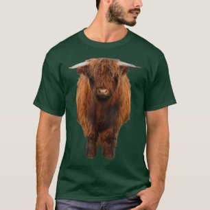 Camiseta Ganado de vacuno de raza selecta marrón