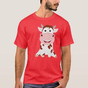 Camiseta Ganado de vacuno de vaca dulce y dulce de toro de