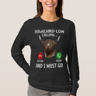Camiseta Ganado escocés de raza selecta para Highlander
