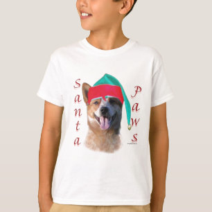 Camiseta Ganado ganadero australiano Perro Santa Paws