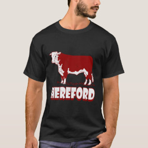 Camiseta Ganado ganadero de Kansas Hereford Cow