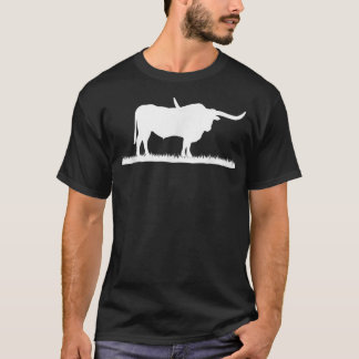 Camiseta Ganado Longhorn De Texas - Vaca Longhorn Para Gana