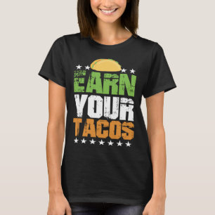 Camiseta Ganado mexicano Comida Tu Tacos Flirt Cute