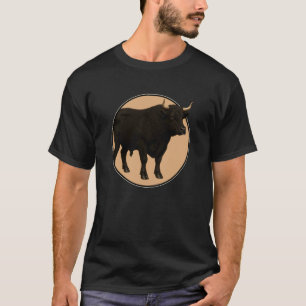 Camiseta Ganado Negro Galés Toro Negro Galés