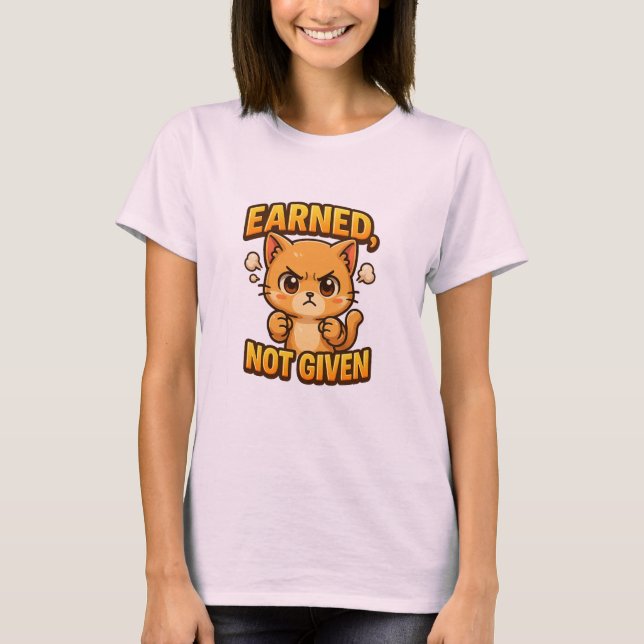 Camiseta Ganado No Dado Chibi Animal Anime Tee (Anverso)