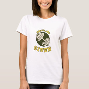 Camiseta Ganado, No Dado Cita De Motivación De Aptitud
