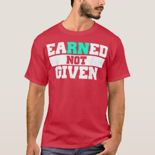 Camiseta Ganado No Dado Gracioso Regalo De Enfermera Regist