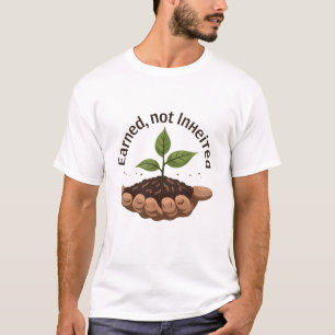 Camiseta Ganado, no heredado