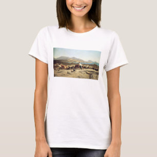 Camiseta Ganado que reúne cerca de Marsella, 1853 (aceite