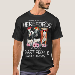 Camiseta Ganado Vacuno Hereford Ganadería Raza Hereford