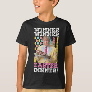 Camiseta Ganador Cena De Pascua Gracioso Trump Pascua