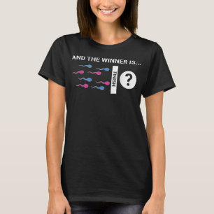 Camiseta Ganador: Chiste de Fiesta por revelación de sexo i