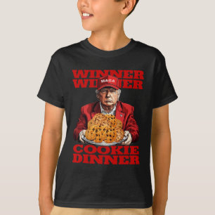 Camiseta Ganador Cookie Dinner Funny Trump 2024 47th