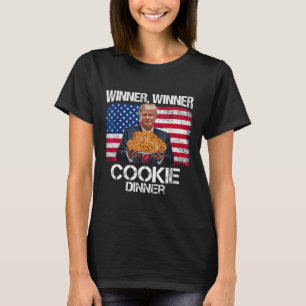 Camiseta Ganador Cookie Dinner Funny Trump 2024 47th