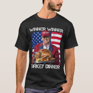 Camiseta Ganador De Bandera Estadounidense Turco Humor De C
