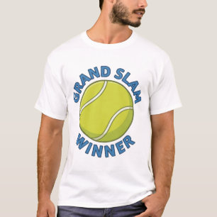 Camiseta Ganador de Grand Slam Pelota de Tenis Campeón de D