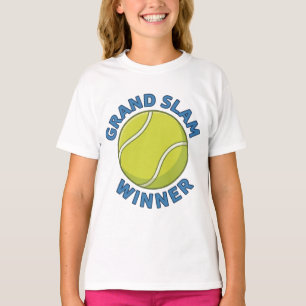 Camiseta Ganador de Grand Slam Pelota de Tenis Campeón de D