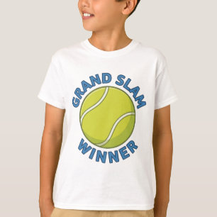 Camiseta Ganador de Grand Slam Pelota de Tenis Campeón de D