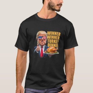 Camiseta Ganador de la cena en Turquía Trump Premium