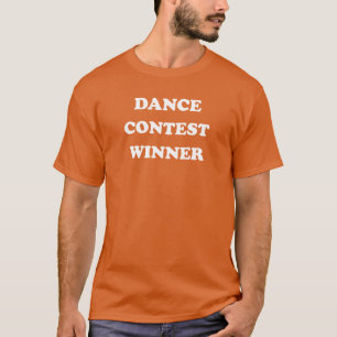 Camiseta Ganador de la competencia de la danza