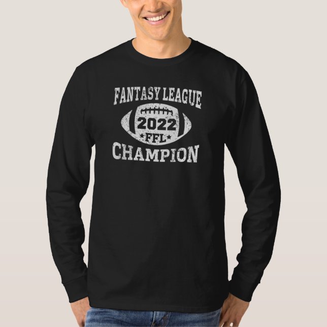 Camiseta Ganador de la Fantasy League Football FFL 2022 (Anverso)