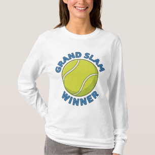 Camiseta Ganador de la Grand Slam Pelota de Tenis Campeón d