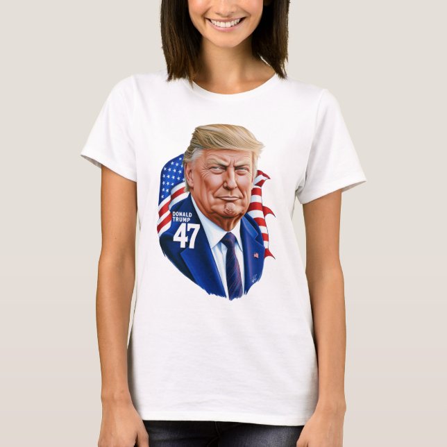 Camiseta Ganador de la presidencia de Donald Trump 2024 (Anverso)
