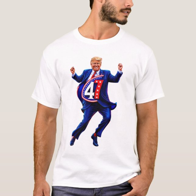 Camiseta Ganador de la presidencia de Donald Trump 2024 (Anverso)