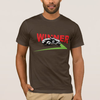 CAMISETA GANADOR DE LA RAZA, NÚMERO UNO