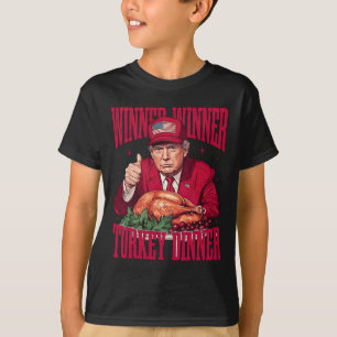 Camiseta Ganador de Trump ganador de la cena en Turquía Tha