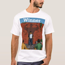 Camiseta Ganador de TShirt masculino