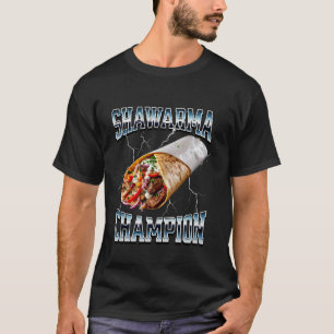 Camiseta Ganador del concurso de comida Kebab, campeón de S