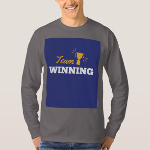 Camiseta Ganador del equipo: El poder del éxito colectivo