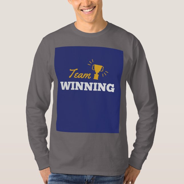 Camiseta Ganador del equipo: El poder del éxito colectivo (Anverso)