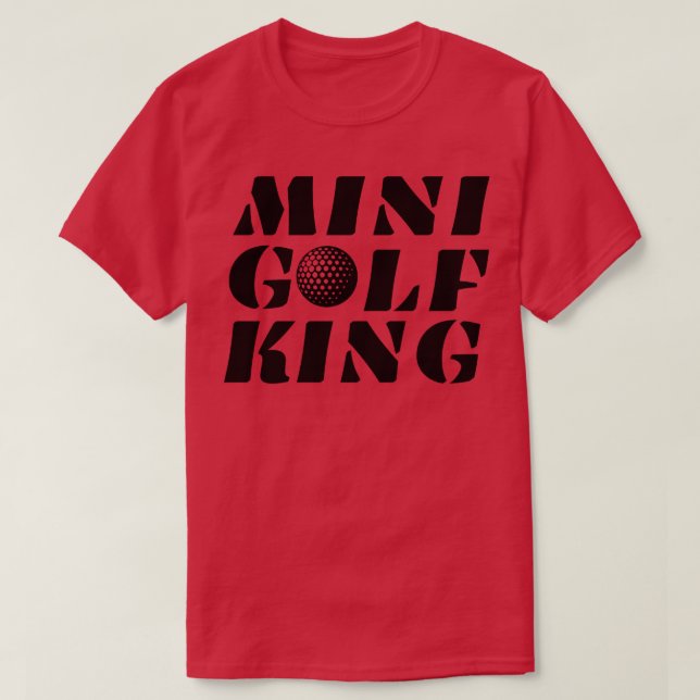Camiseta Ganador del Minigolf King (Diseño del anverso)