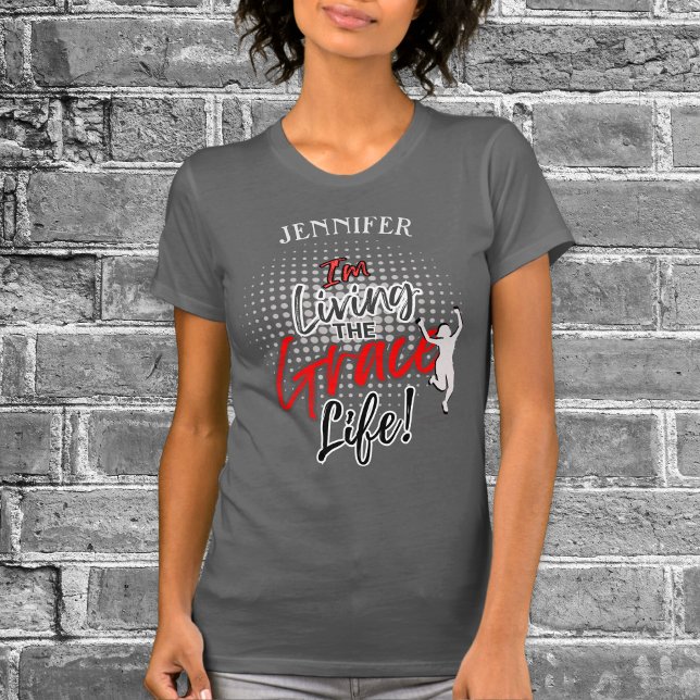 Camiseta Ganador del Monograma Vida de Gracia de guión urba (Subido por el creador)