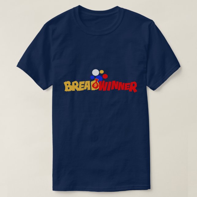 Camiseta ¡Ganador del pan! Obtención de dinero (Diseño del anverso)