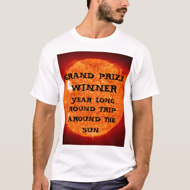 Camiseta Ganador del premio magnífico (Anverso)