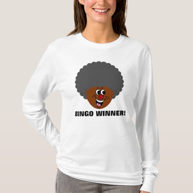 Camiseta Ganador del Premio Nocturno Bingo del Centro Ciuda (Anverso)